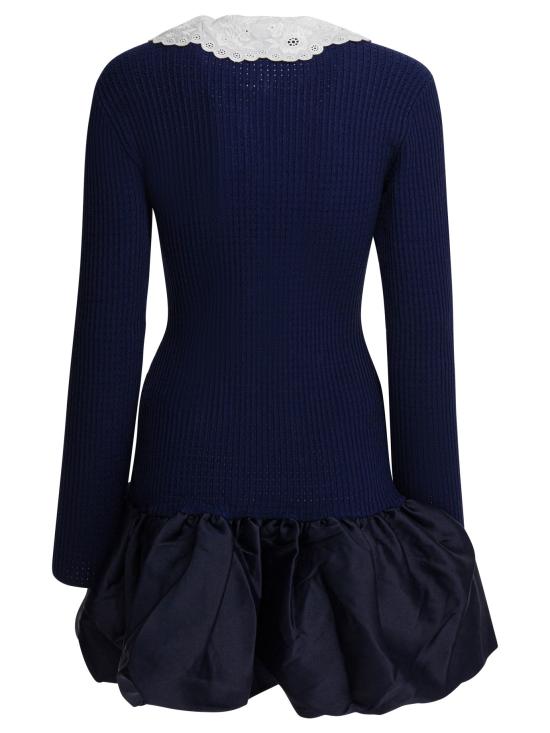 26SS 셀프 포트레이트 미디 원피스 RS26 106SB NNAVY Blue - SELF PORTRAIT