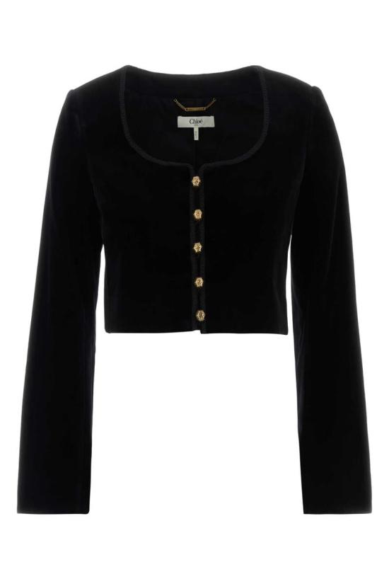 26SS 끌로에 자켓 CH25WVE34091 001 Black