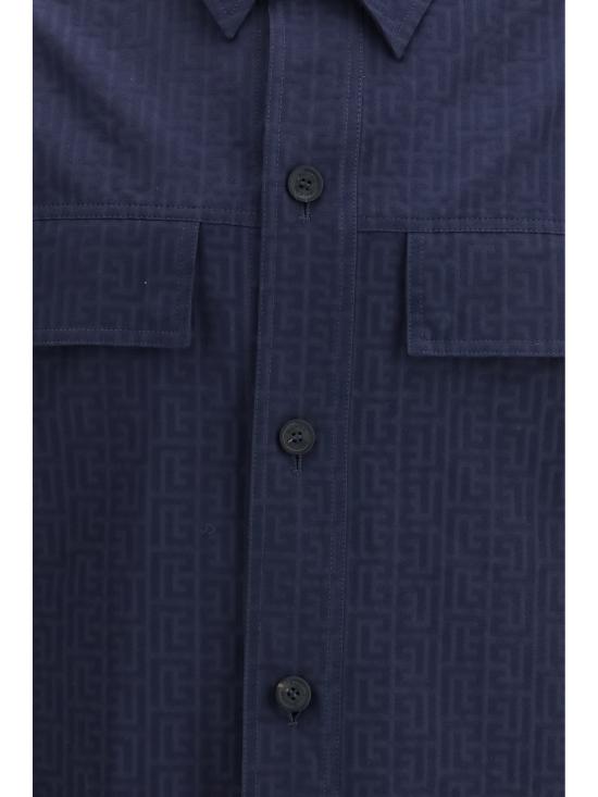 26SS 발망 자켓 GH1TH881CG41 6UB BLUE - BALMAIN