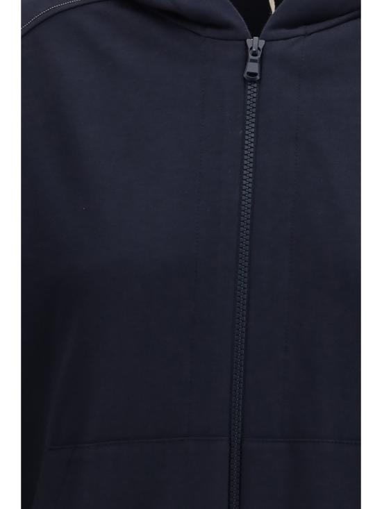 26SS 브루넬로 쿠치넬리 집업 스웨트셔츠 MH827FB706 C4224 BLUE - BRUNELLO CUCINELLI