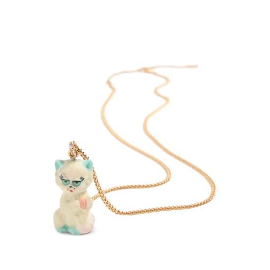 26SS 발렌티노 가라바니 목걸이/팬던트 8W2J0AL5QYE DY1 GOLD WHITE - VALENTINO GARAVANI