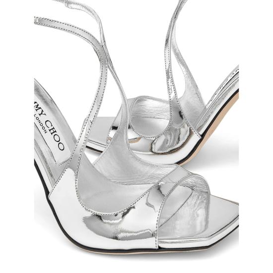 26SS 지미추 샌들 AZIA 95 QUI SILVE SILVER - JIMMY CHOO