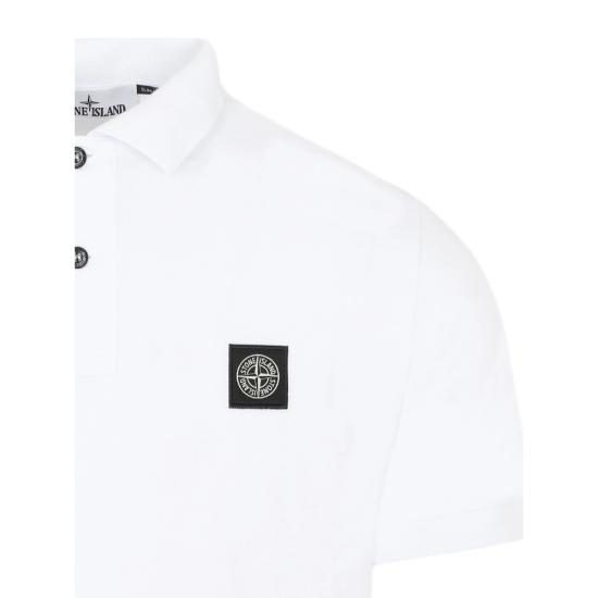 26SS 스톤 아일랜드 폴로 티셔츠 152200008 S0017 V1001 WHITE - STONE ISLAND