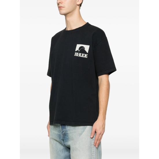 26SS 루드 반팔 티셔츠 RHPS26TT07012 3167 BLACK - RHUDE