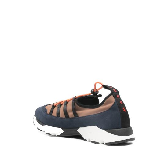 26SS 마르니 스니커즈 P7616 SNZU019302 ZP093 BLUE BROWN - MARNI