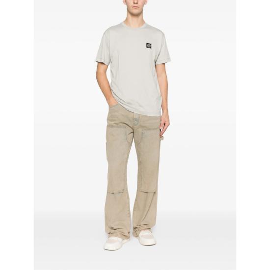 26SS 스톤 아일랜드 반팔 티셔츠 152100027 S0013 V0061 NEUTRALS - STONE ISLAND