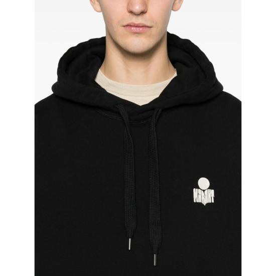 26SS 이자벨마랑 후드 티셔츠 D1M05H SW0050HA 01BK BLACK - ISABEL MARANT