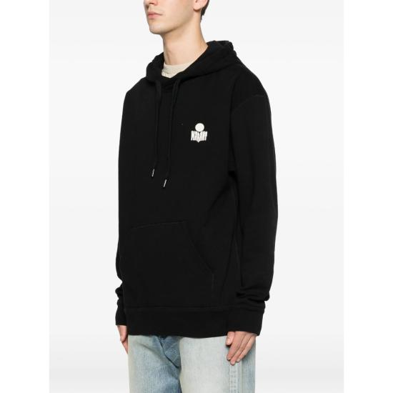 26SS 이자벨마랑 후드 티셔츠 D1M05H SW0050HA 01BK BLACK - ISABEL MARANT