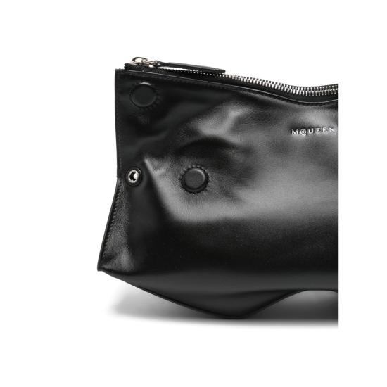 26SS 알렉산더 맥퀸 클러치/파우치 861374 1VDXA 1000 BLACK - ALEXANDER MCQUEEN