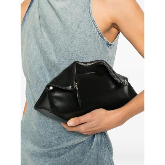 26SS 알렉산더 맥퀸 클러치/파우치 861374 1VDXA 1000 BLACK - ALEXANDER MCQUEEN