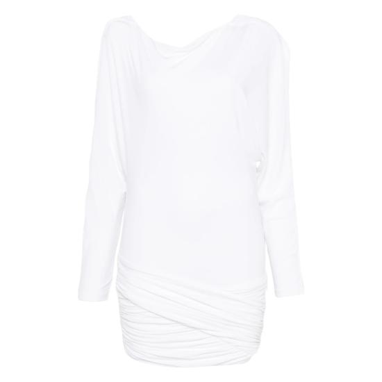 26SS 크리스토퍼에스버 숏 원피스 25033114 WHITE