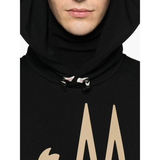 25FW 몽클레어 후드 티셔츠 899IG 8G000 28 999 BLACK - MONCLER