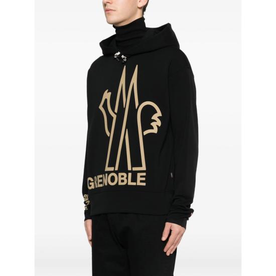 25FW 몽클레어 후드 티셔츠 899IG 8G000 28 999 BLACK - MONCLER