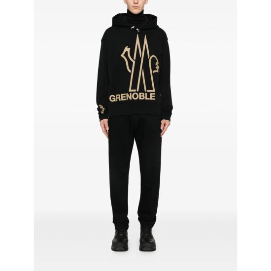 25FW 몽클레어 후드 티셔츠 899IG 8G000 28 999 BLACK - MONCLER