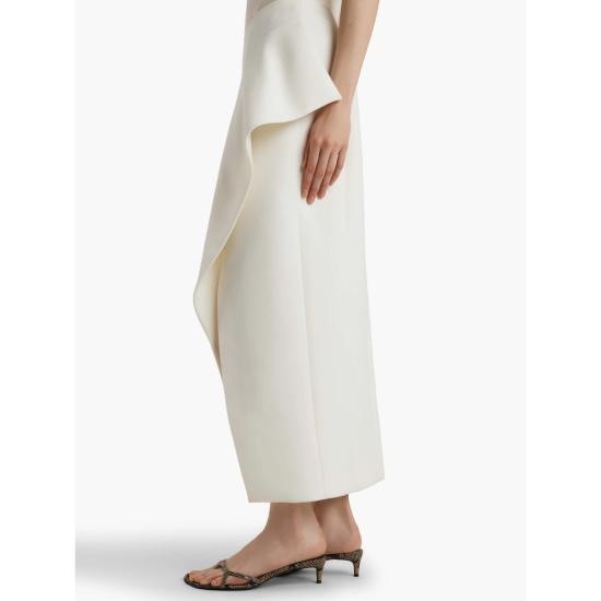 26SS 케이트 미디 스커트 4117527 W527 103 NEUTRALS - KHAITE