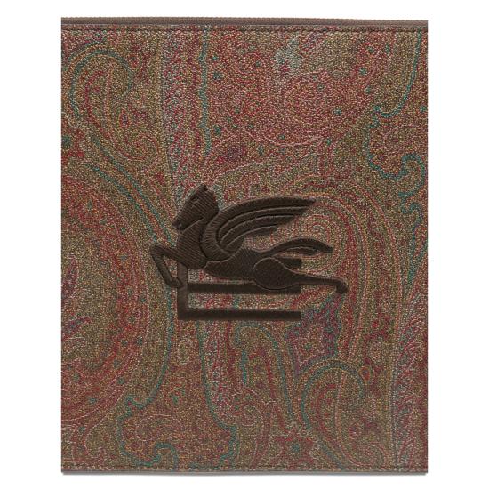 26SS 에트로 클러치/파우치 AA086 MP2C0006 M0019 BROWN GREEN - ETRO