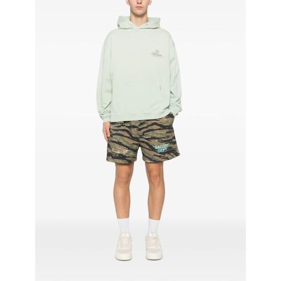 26SS 갤러리 디파트먼트 숏팬츠 ZS 30049 TICAM GREEN BLACK - GALLERY DEPT