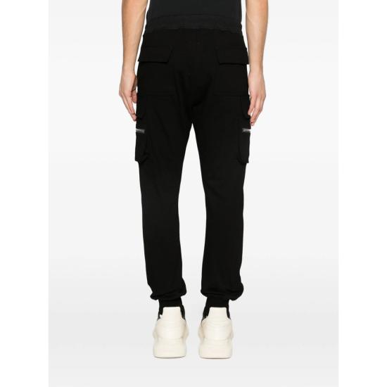 26SS 릭 오웬스 트레이닝/조거 팬츠 RU01F2396 BA 09 BLACK - RICK OWENS