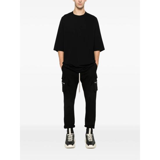 26SS 릭 오웬스 트레이닝/조거 팬츠 RU01F2396 BA 09 BLACK - RICK OWENS