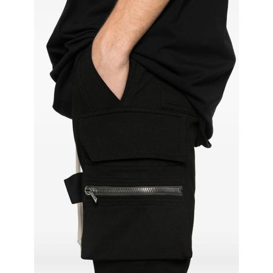 26SS 릭 오웬스 트레이닝/조거 팬츠 RU01F2396 BA 09 BLACK - RICK OWENS
