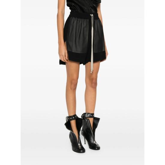 26SS 릭 오웬스 숏팬츠 RP01F6351 G 09 BLACK - RICK OWENS