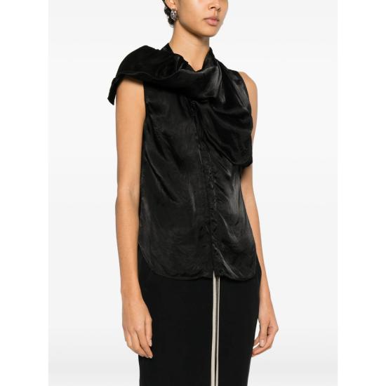 26SS 릭 오웬스 민소매 티셔츠 RP01F6136 N 09 BLACK - RICK OWENS