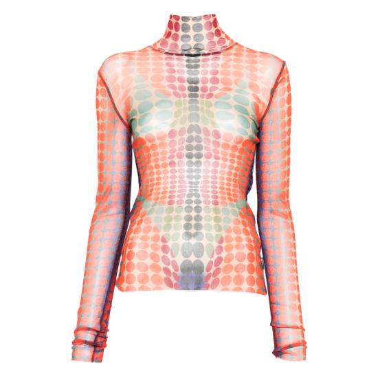 26SS 장 폴 고티에 터틀넥 TO445 M018P 27154 ORANGE