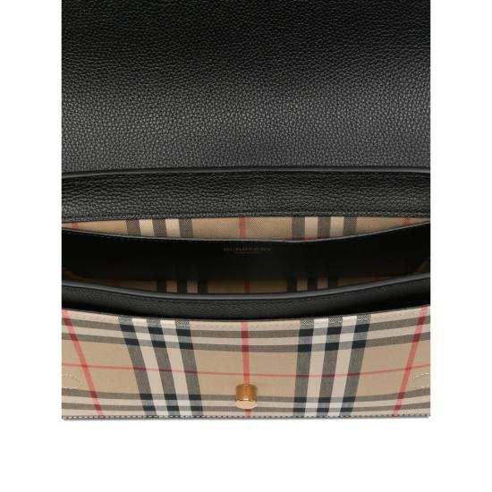 26SS 버버리 노트 크로스백 8117037 MD NOTE VV A1189 BLACK - BURBERRY