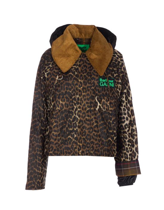 26SS 바버 X 가니 자켓 LWX1529 BK11 Brown