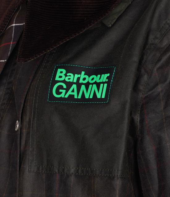 26SS 바버 X 가니 자켓 LWX1528 TN11 Black - BARBOUR X GANNI