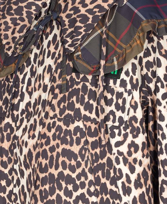 26SS 바버 X 가니 자켓 LWB0931 BK11 Brown - BARBOUR X GANNI