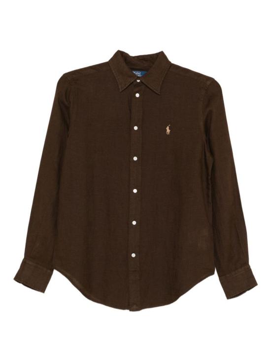 26SS 폴로 랄프로렌 셔츠 211970730508 BROWN