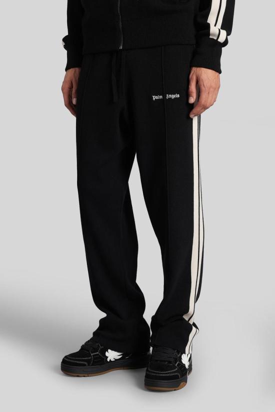 25FW 팜앤젤스 숏팬츠 428152 PMHG023F25KNI001 Black - PALM ANGELS