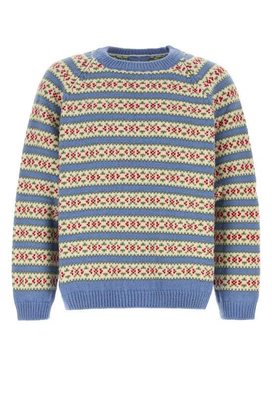 25FW 보디 스웨터 MRF25KT030 BLMLT Printed