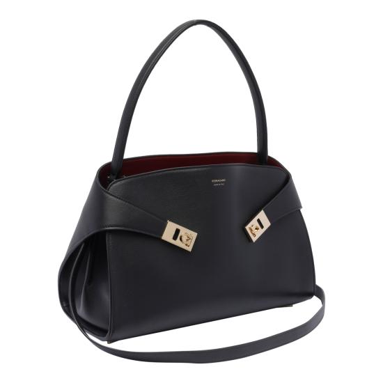 26SS 살바토레 페라가모 토트백 781694 219816NERO BORGOGNA Black - SALVATORE FERRAGAMO