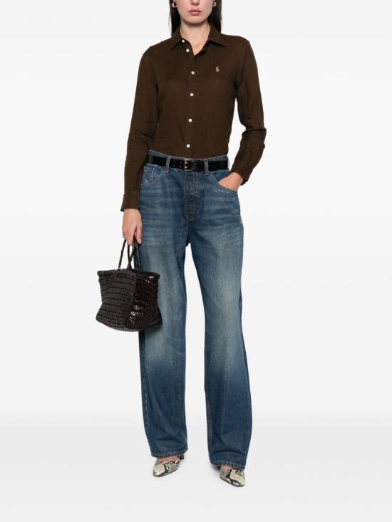 26SS 폴로 랄프로렌 셔츠 211970730 508 Brown - POLO RALPH LAUREN