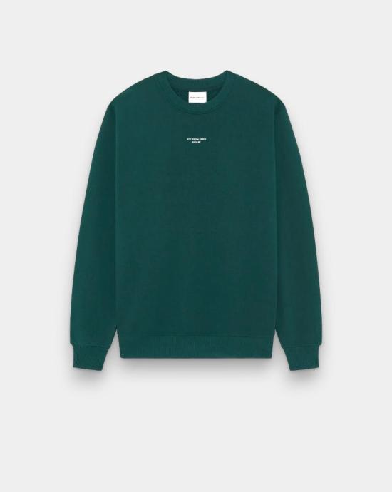 26SS 드롤드무슈 긴팔 티셔츠 SW148 CO127 DGN Green