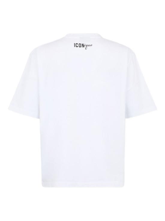 26SS 디스퀘어드2 반팔 티셔츠 S78GD0112D20033 100 White - DSQUARED2