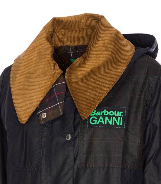 26SS 바버 X 가니 자켓 LWX1527NY71 BLUE - BARBOUR X GANNI