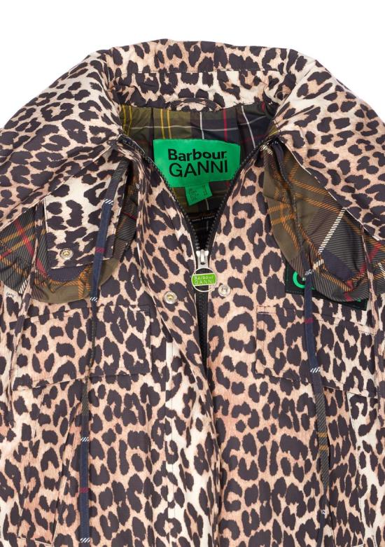 26SS 바버 X 가니 롱패딩 LWB0931BK11 BROWN - BARBOUR X GANNI