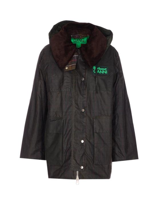 26SS 바버 X 가니 자켓 LWX1528TN11 Black