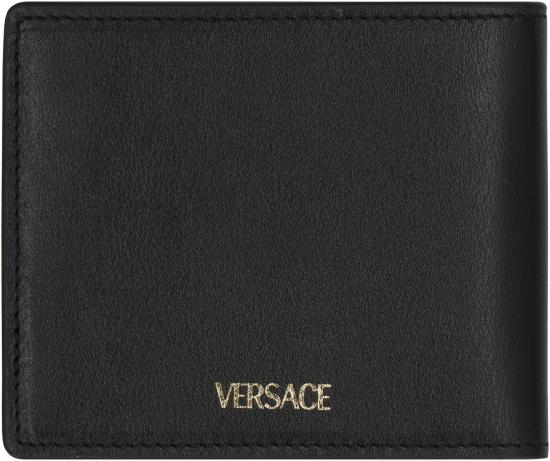 26SS 베르사체 남성지갑 DPU24631A14675 1B00V Black - VERSACE