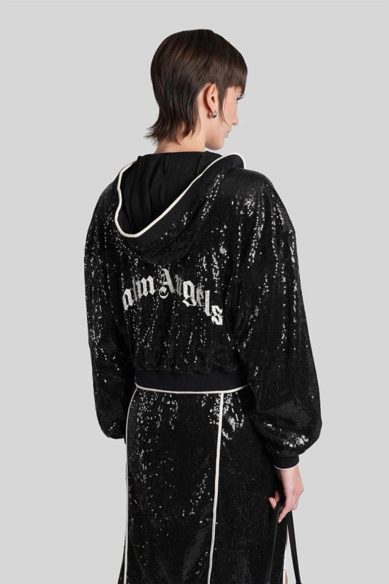 25FW 팜앤젤스 가디건 428216 PWEA129F25FAB001 Black - PALM ANGELS