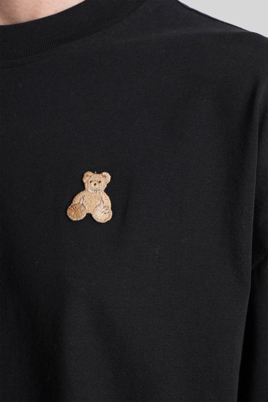 25FW 팜앤젤스 반팔 티셔츠 428211 PWAA07BF25JER006 Black - PALM ANGELS