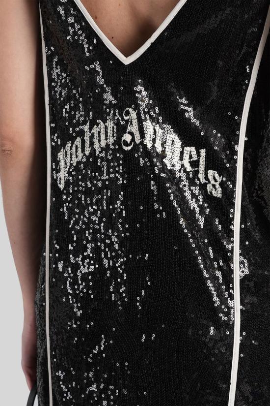 25FW 팜앤젤스 원피스 428215 PWDJ009F25FAB001 Black - PALM ANGELS