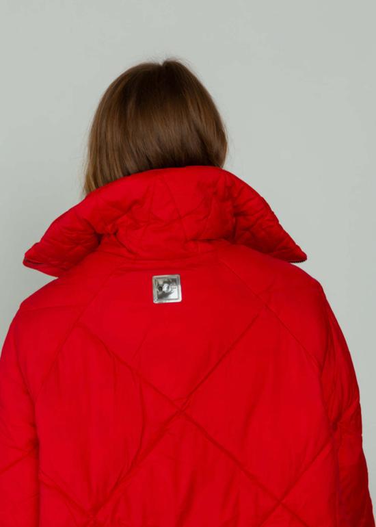  OOFWear 봄버 자켓 오프 웨어 롱 퀼팅 재킷 크림슨 - OTHER BRANDS