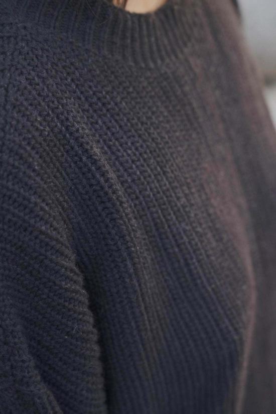  베이스레인지 스웨터 미아  블랙 - BASERANGE