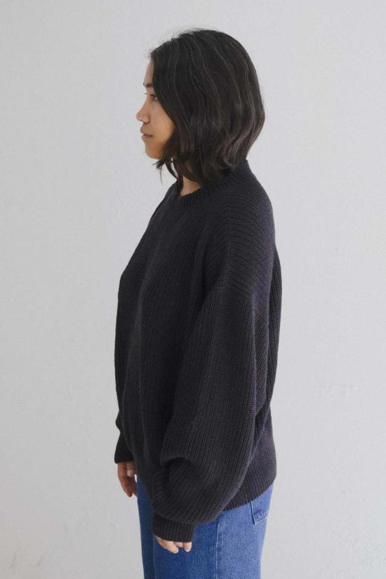  베이스레인지 스웨터 미아  블랙 - BASERANGE