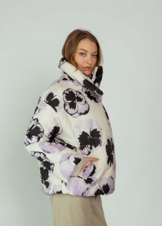  OOFWear 봄버 자켓 Oof Wear 오키드 프린트 방수 패딩 재킷 (오키드) - OTHER BRANDS