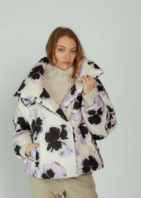  OOFWear 봄버 자켓 Oof Wear 오키드 프린트 방수 패딩 재킷 (오키드) - OTHER BRANDS